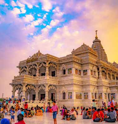 Delhi Agra Mathura Vrindavan Private Tour